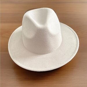 Classic Cream Fedora Hat